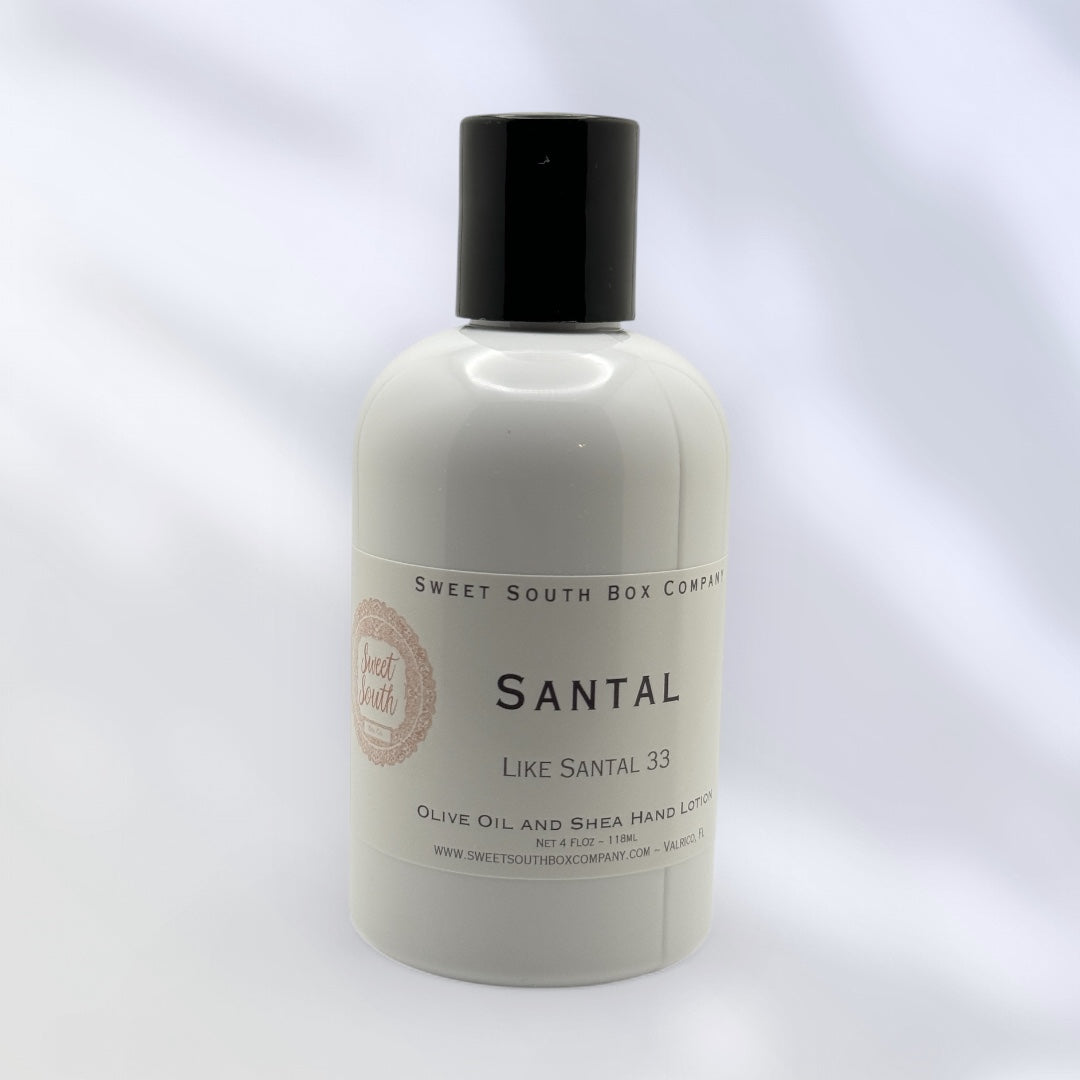 Santal  - Olive Oil & Shea Hand Lotion